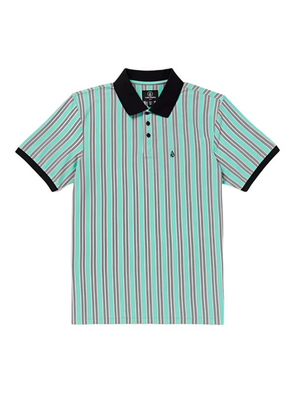 Volcom - Striker Stone Polo Short Sleeve Shirt (Moonbeam) *SALE
